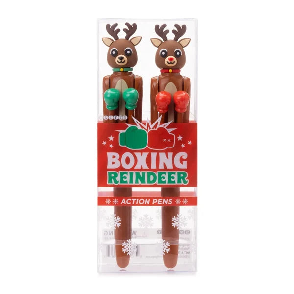Snifty - Boxing Reindeer - Duo Action Pens