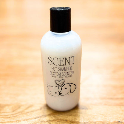 Unscented pet shampoo