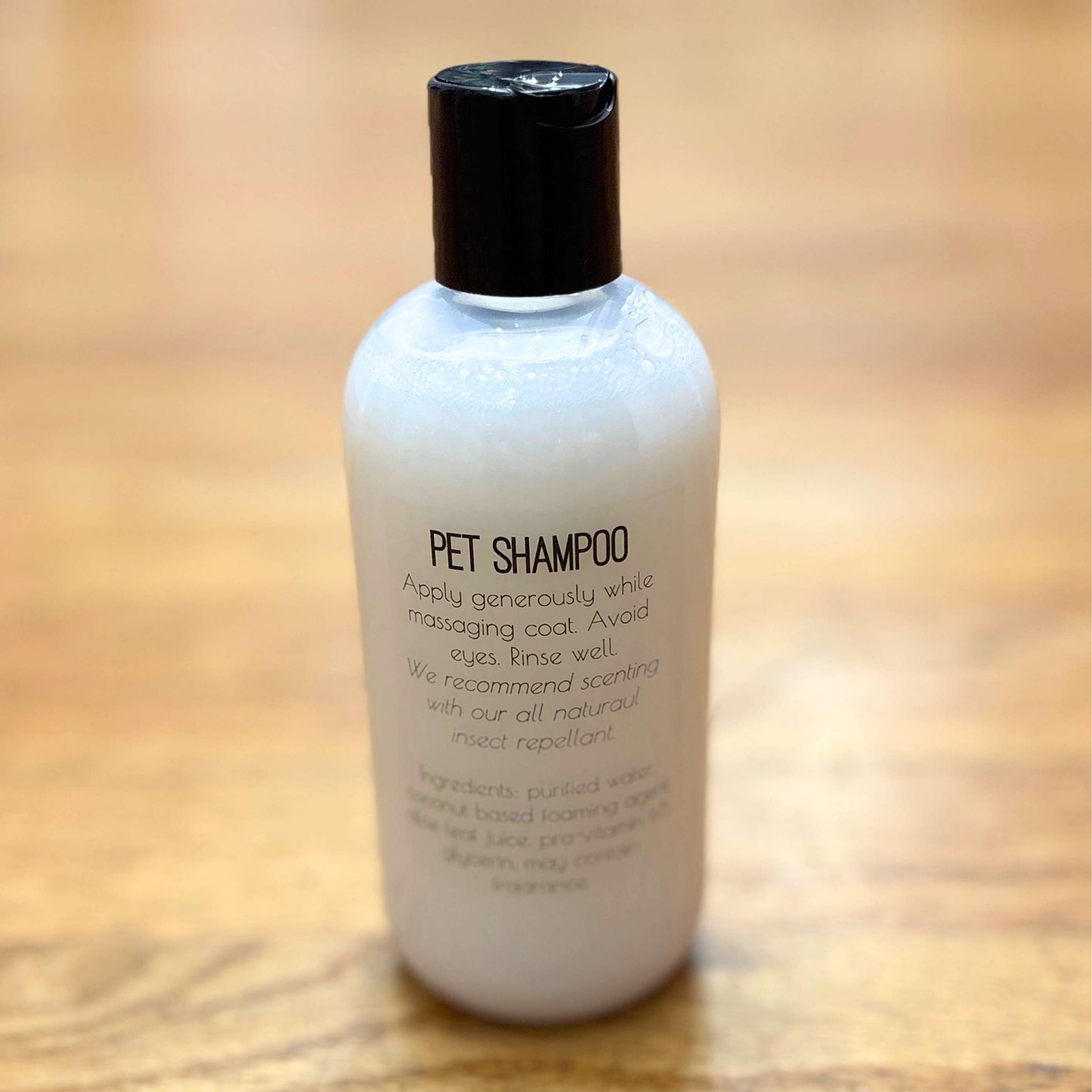 Unscented pet shampoo
