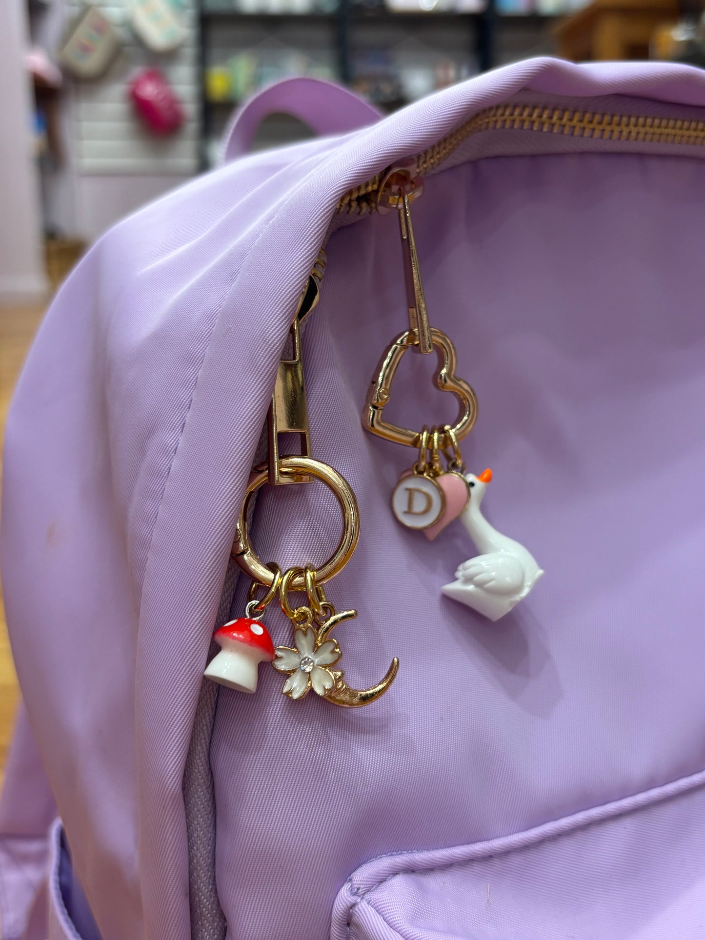 DIY Backpack Keychain Charm Party!