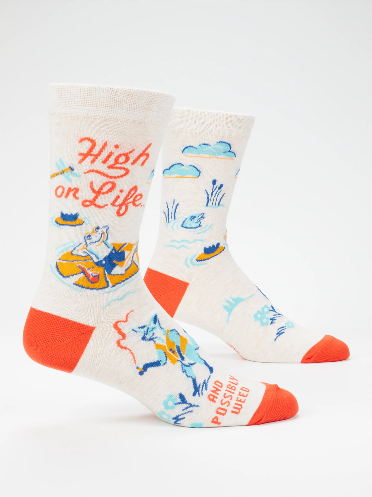 Blue Q - High On Life - Women’s Crew Sock