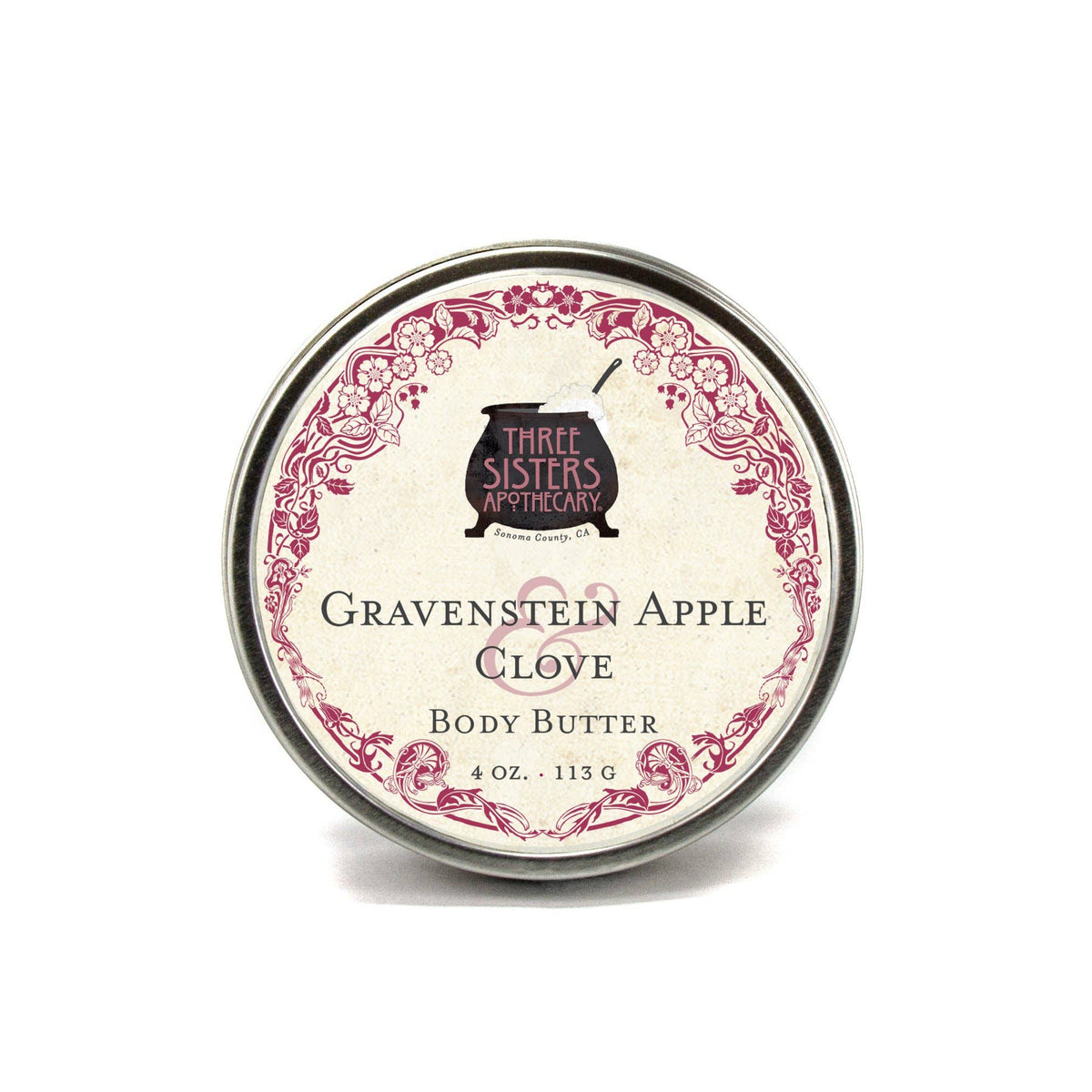 Soap Cauldron - Body Butter Gravenstein Apple & Clove: 4oz