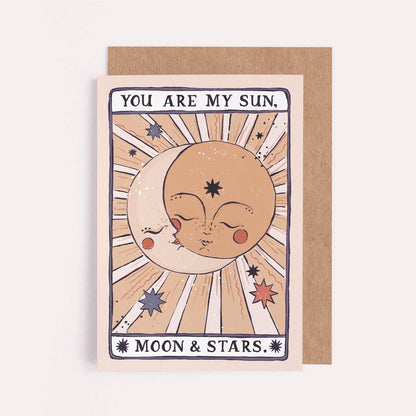 Sister Paper Co. - Sun, Moon & Stars Card | Love Card | Anniversary Cards