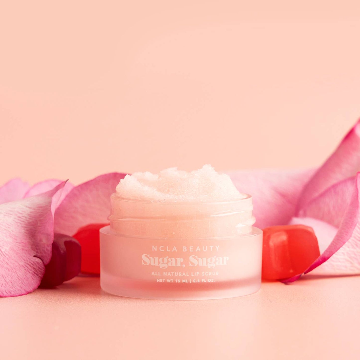 NCLA Beauty- Sugar Sugar Candy Roses Lip Scrub