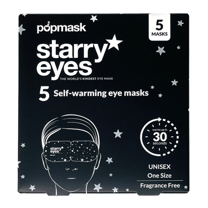 Starry Eyes Fragrance-free Self-warming Sleep Masks