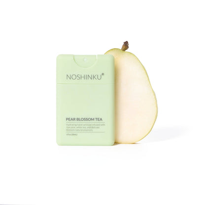 Noshinku - Refillable Pear Blossom Tea Hydrating Pocket Hand Sanitizer: Default Title