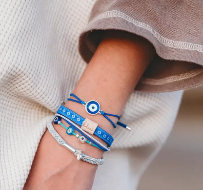 K’Lani - Hair Tie Bracelets “Resist” (size medium)