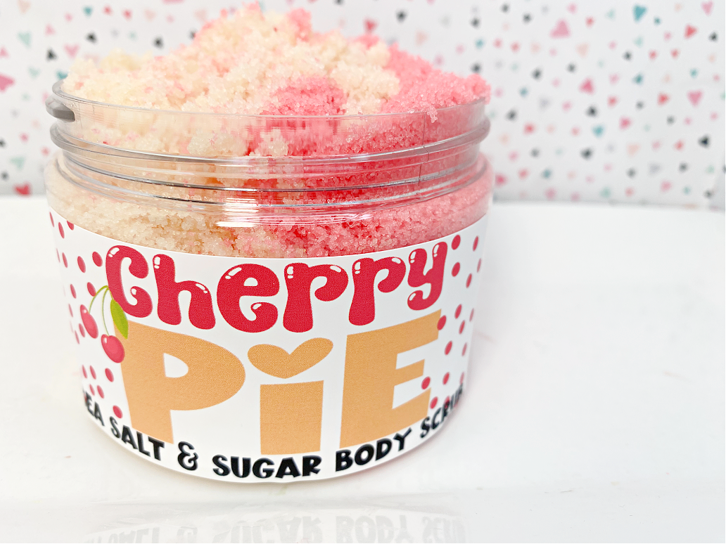 The Little Bubble - Cherry Pie  Sea Salt and Sugar Body Scrub ✨NEW✨ 