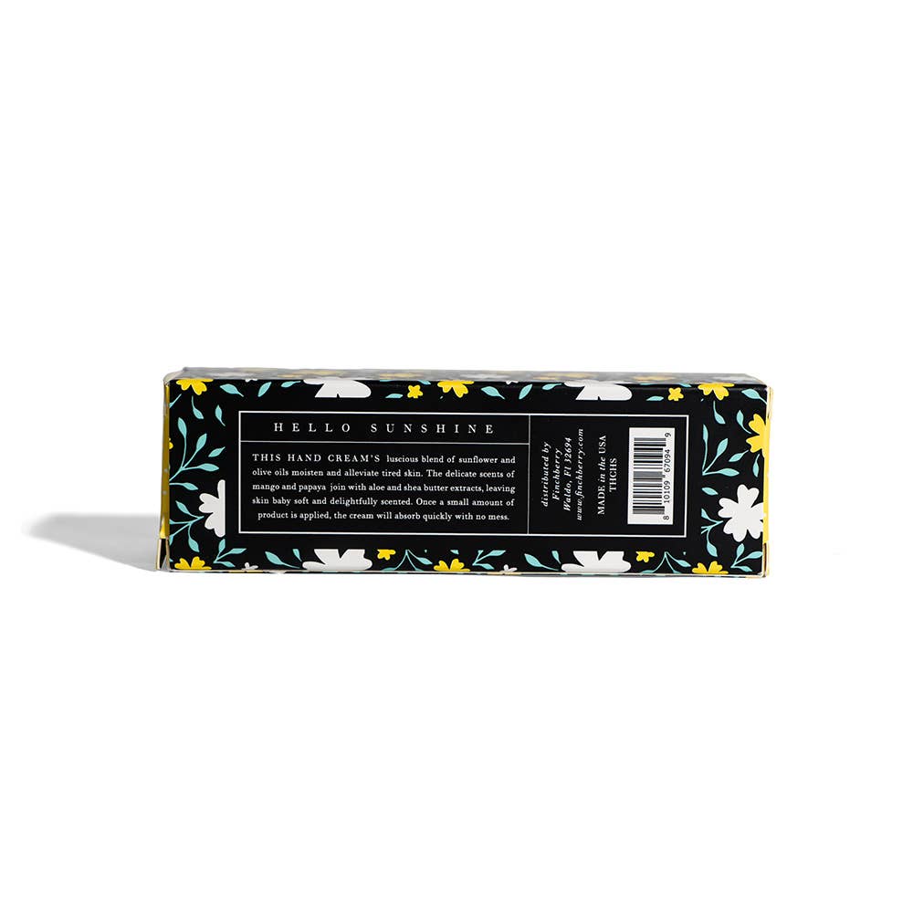 FinchBerry - Hello Sunshine Moisturizing & Hydrating Travel Hand Cream