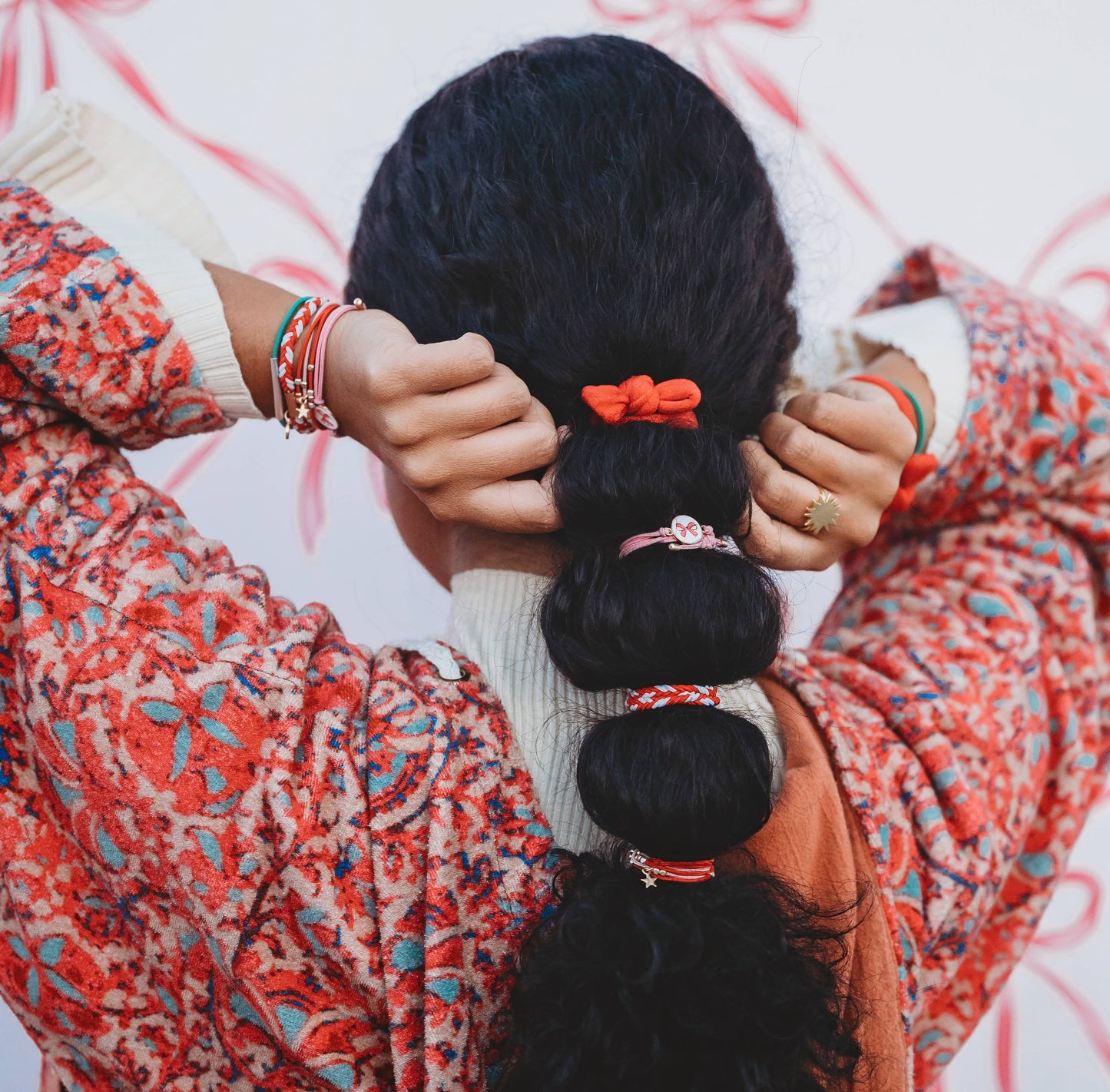 K’Lani - Hair Tie Bracelets “Joy” (size small)