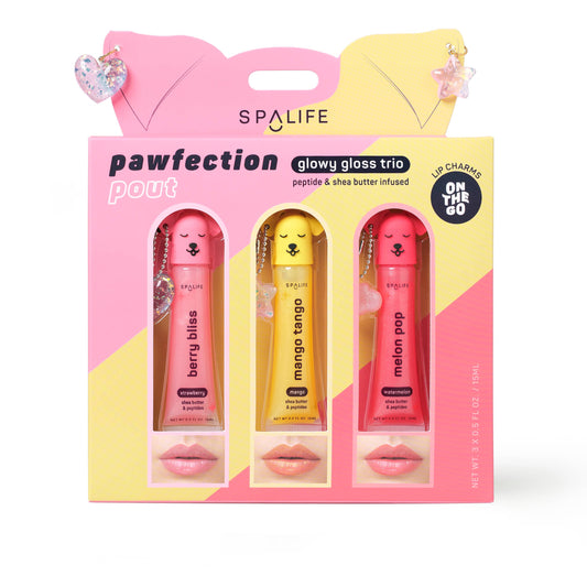 My Spa Life - Pawfection Pout Glowy Gloss Trio Holiday Gift Set