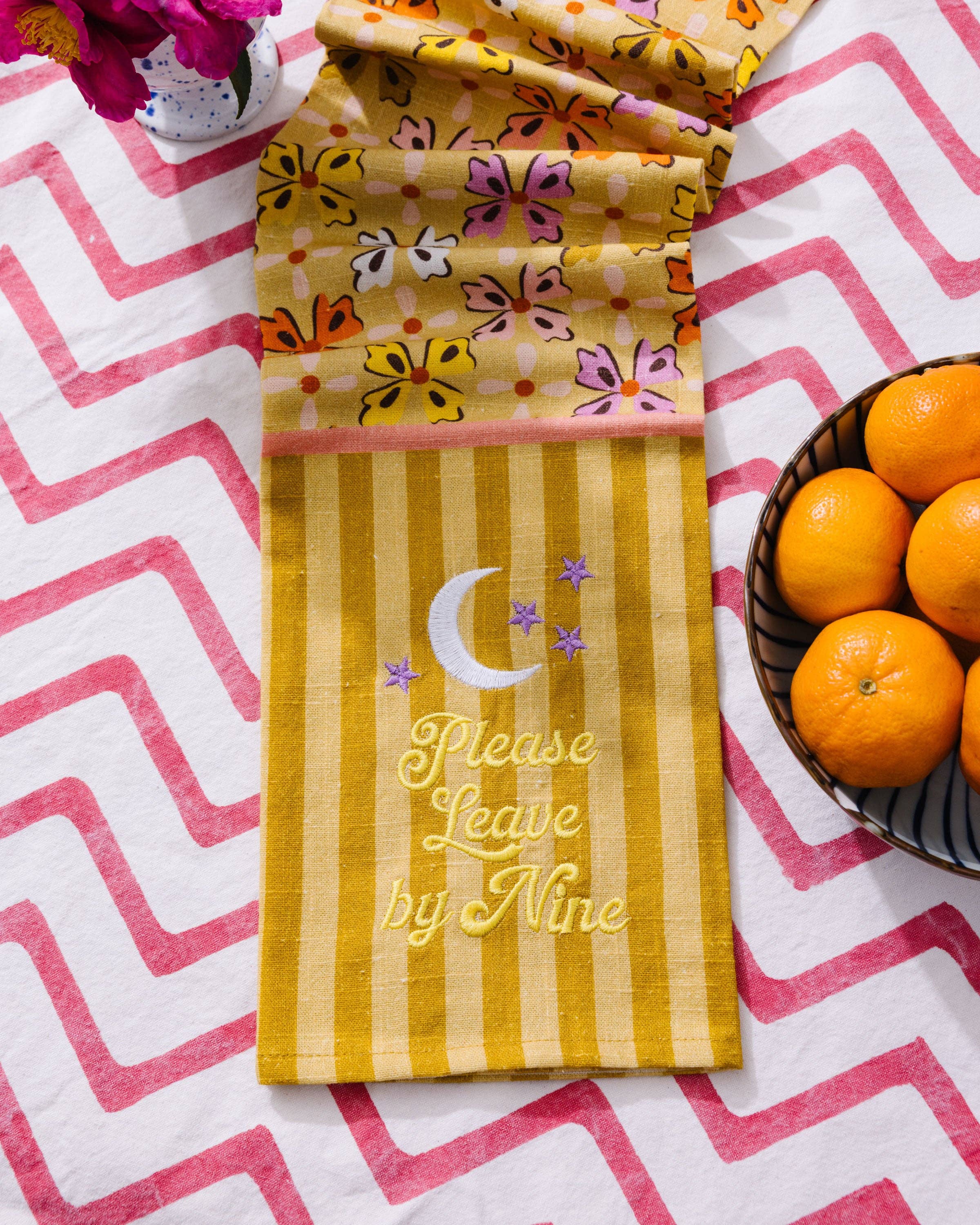 Furbish Studio Leave by Nine Dish Towel - Thumbnail 4