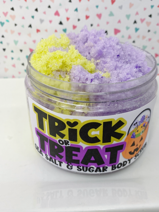 The Little Bubble - Trick or Treat Sea Salt and Sugar Body Scrub ✨NEW✨ Halloween