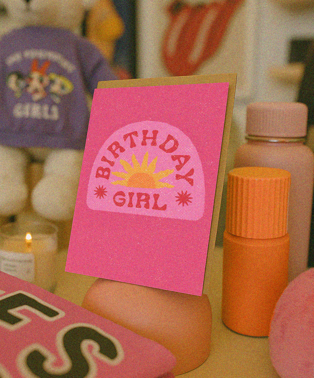 Daydream Prints - Birthday Girl Card | Fun Birthday Card | Cute Birthday Card
