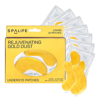 My Spa Life - Rejuvenating Gold Dust Under Eye Patches | 8 Pack
