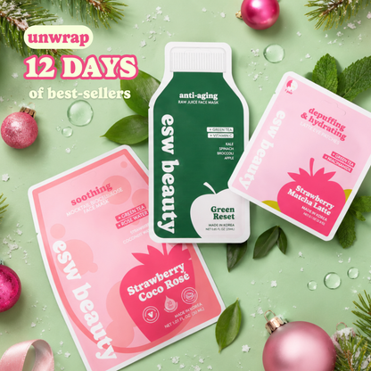 ESW Beauty - 12 Days of Face Masks Advent Set (12x Masks)
