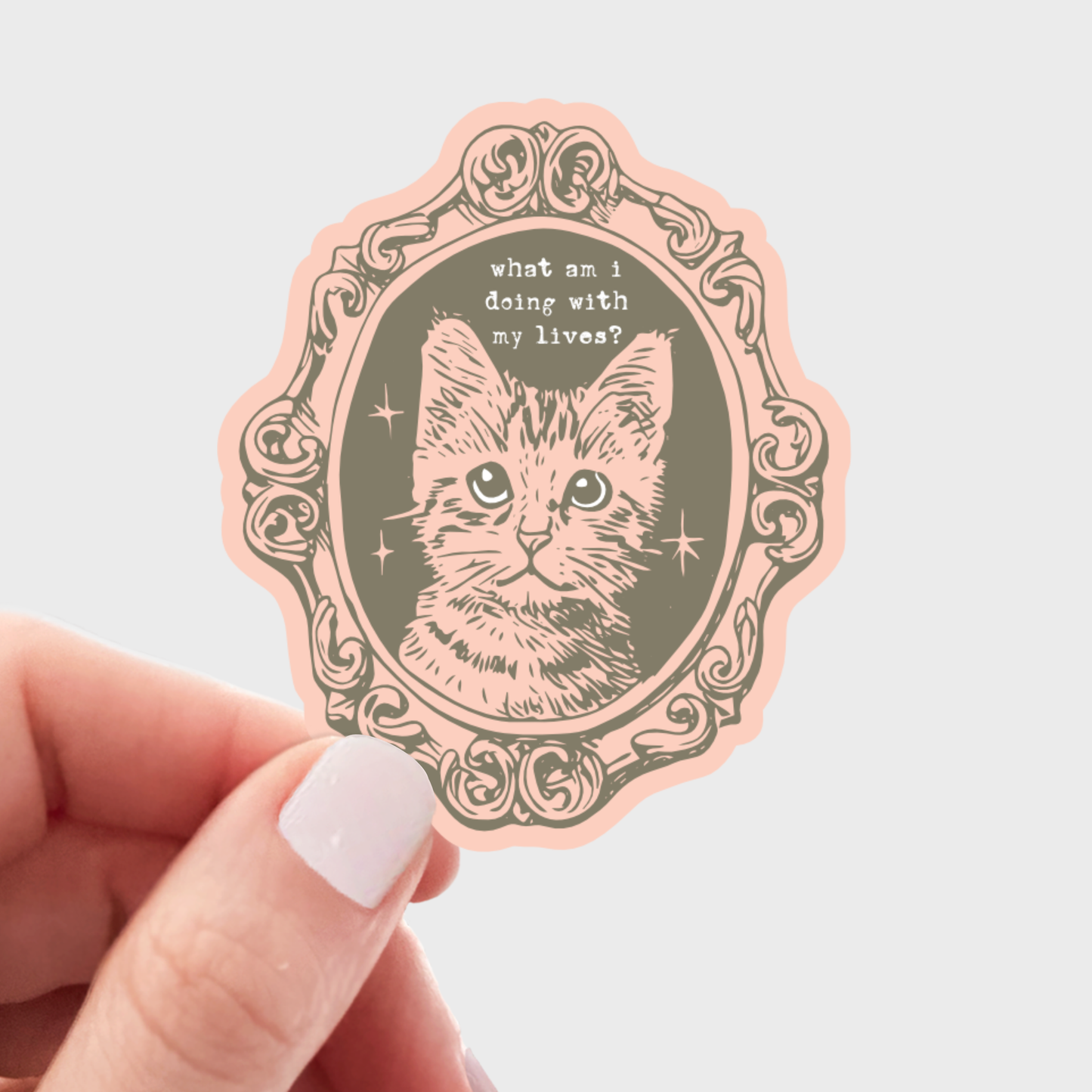Yarnival - What Am I Doing With My Lives Sticker