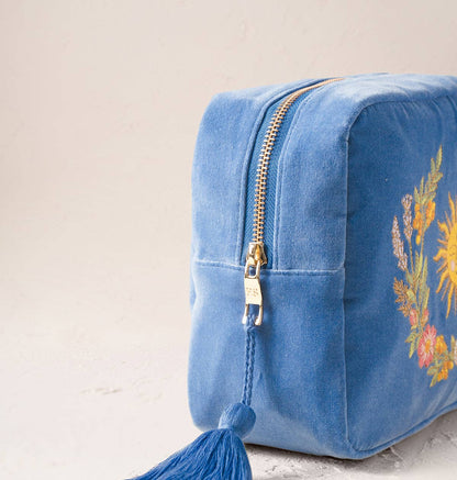 Elizabeth Scarlett- Floral Sun Goddess Wash Bag