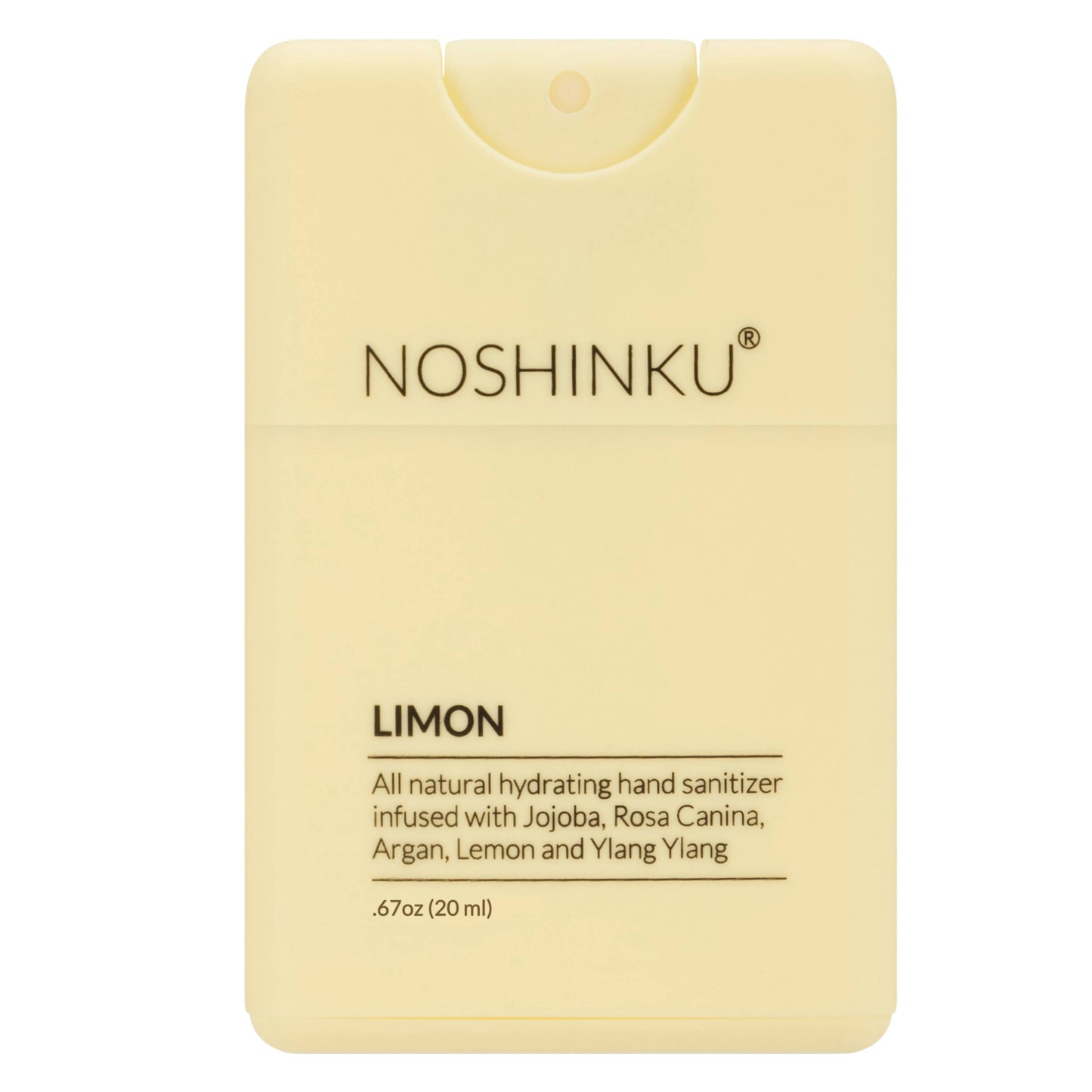 Noshinku - Refillable Lemon Ylang-Ylang Moisturizing Pocket Sanitizer