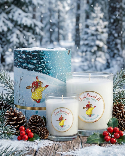 Kalastyle Soap Co. - First Snowfall 3 oz Votive Candle - Limited Edition Richard Scarry x Kalastyle Soap Co.