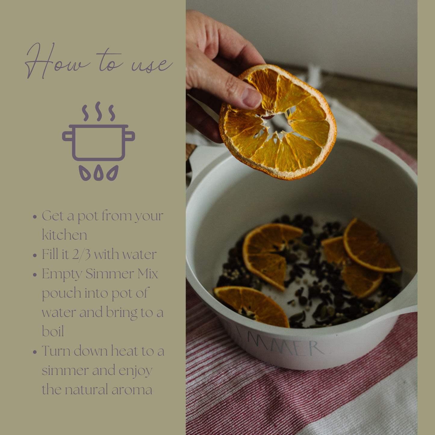 Simmer and Co Natural Aroma - Holiday | Be Celebrated Simmer Pot Mix, Stovetop Potpourri