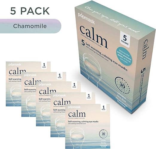 Calm Self-warming Chamomile Scented Sleep Masks