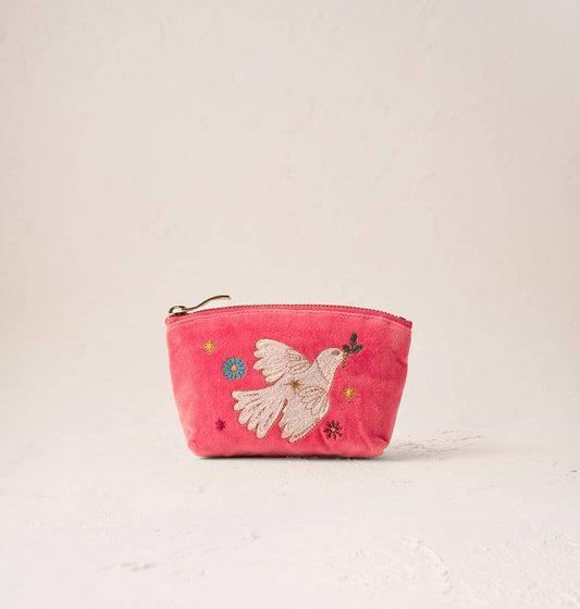 Elizabeth Scarlett- Doves of Peace Coin Purse