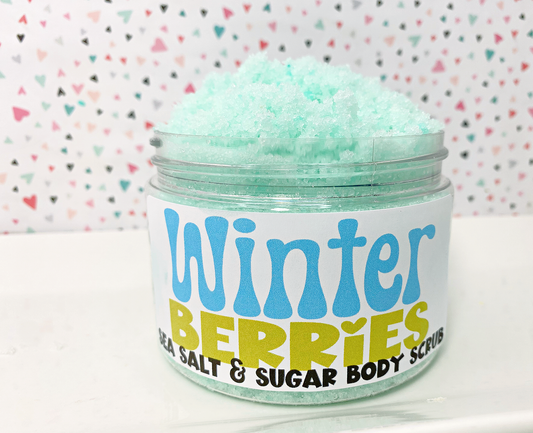 The Little Bubble - Winter Berries Sea Salt and Sugar Body Scrub ✨NEW✨  
