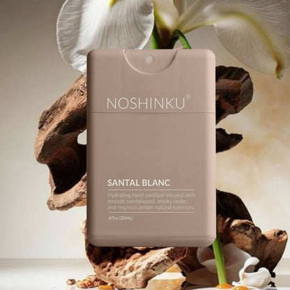 Noshinku - Refillable Santal Blanc Hydrating Pocket Hand Sanitizer: Default Title