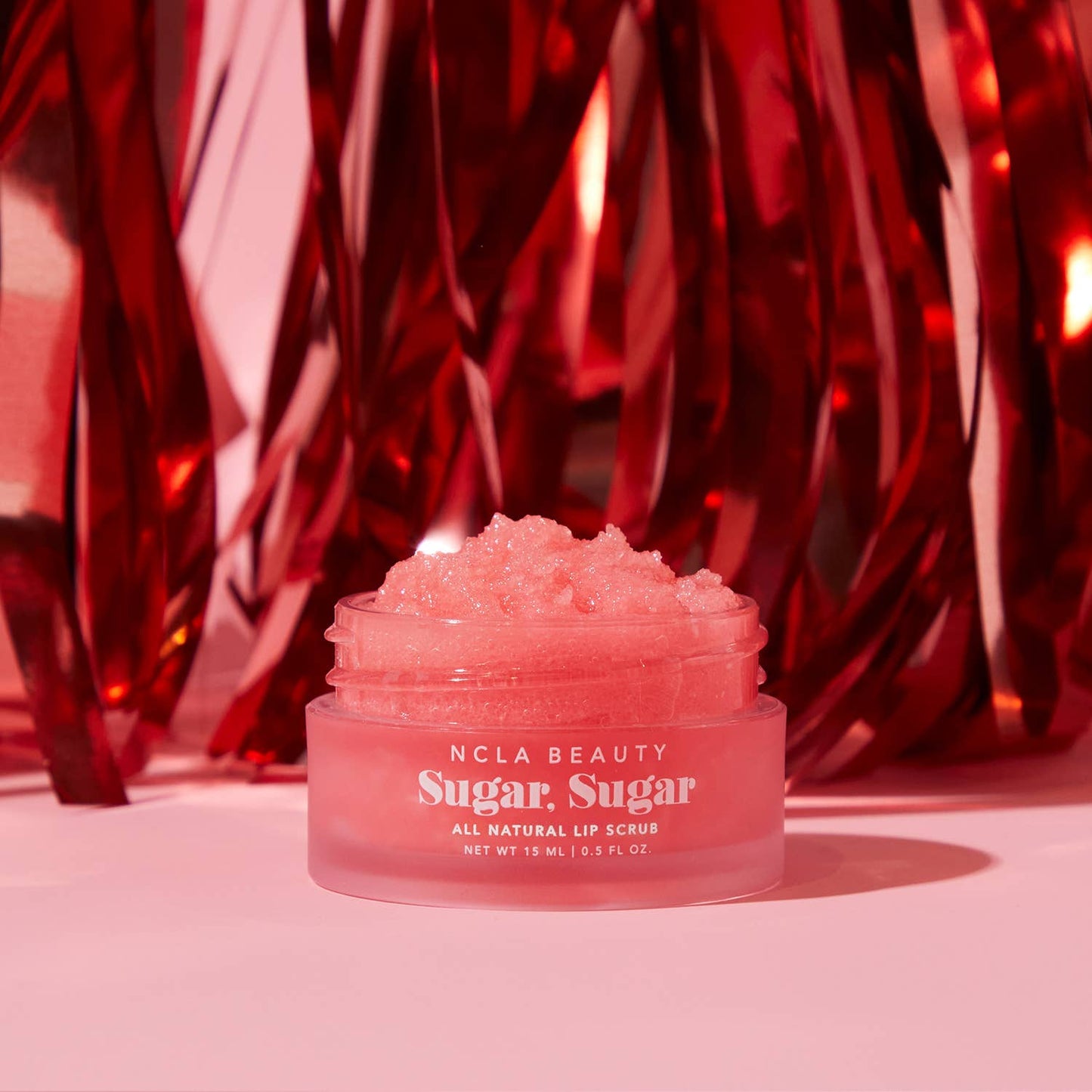 NCLA Beauty- Sugar Sugar Pink Champagne Lip Scrub