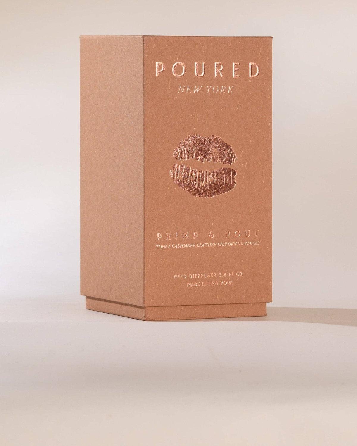 Poured New York - Primp & Pout | Poured New York: 10 OZ Soy Coconut Wax Candle