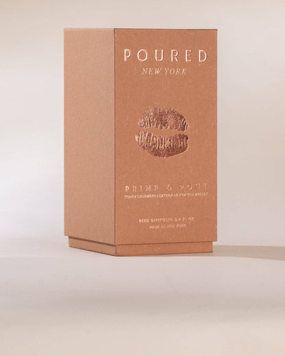 Poured New York - Primp & Pout | Poured New York: 10 OZ Soy Coconut Wax Candle