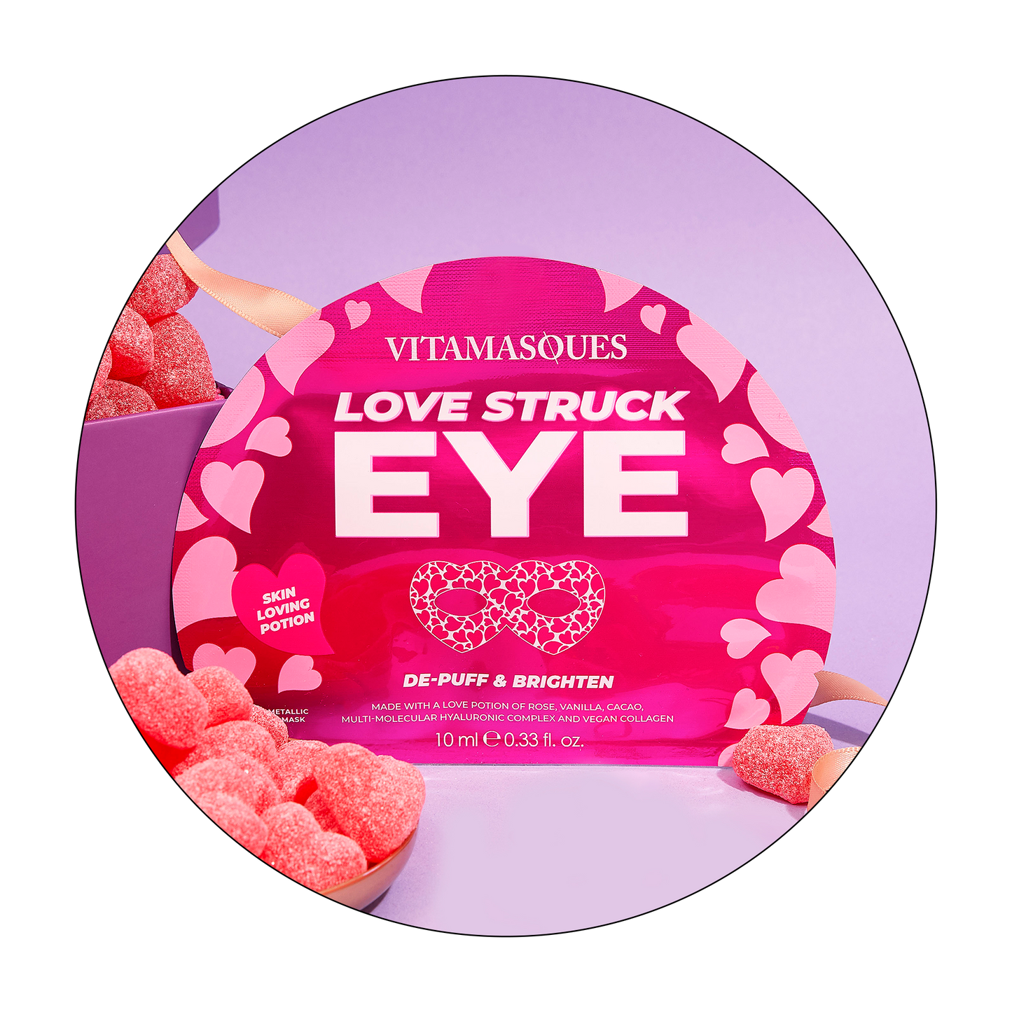 Vitamasques US - LOVE STRUCK EYE MASK