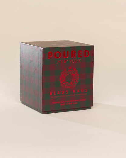 Poured New York - Klaus Haus | Poured New York: 10 OZ Coconut Soy Wax Candle