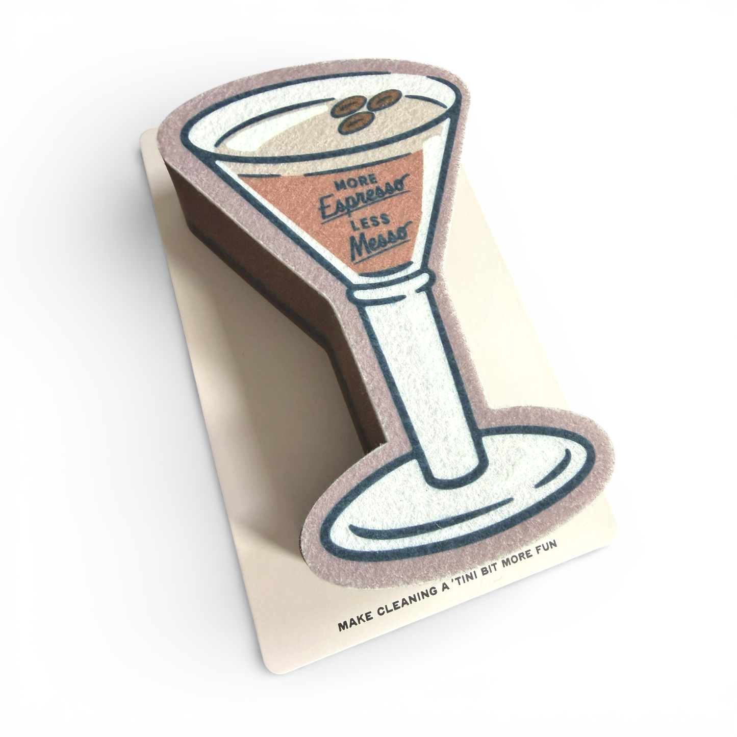 Wine Wash Co. - Martini Scrubbly - Espresso: Brown
