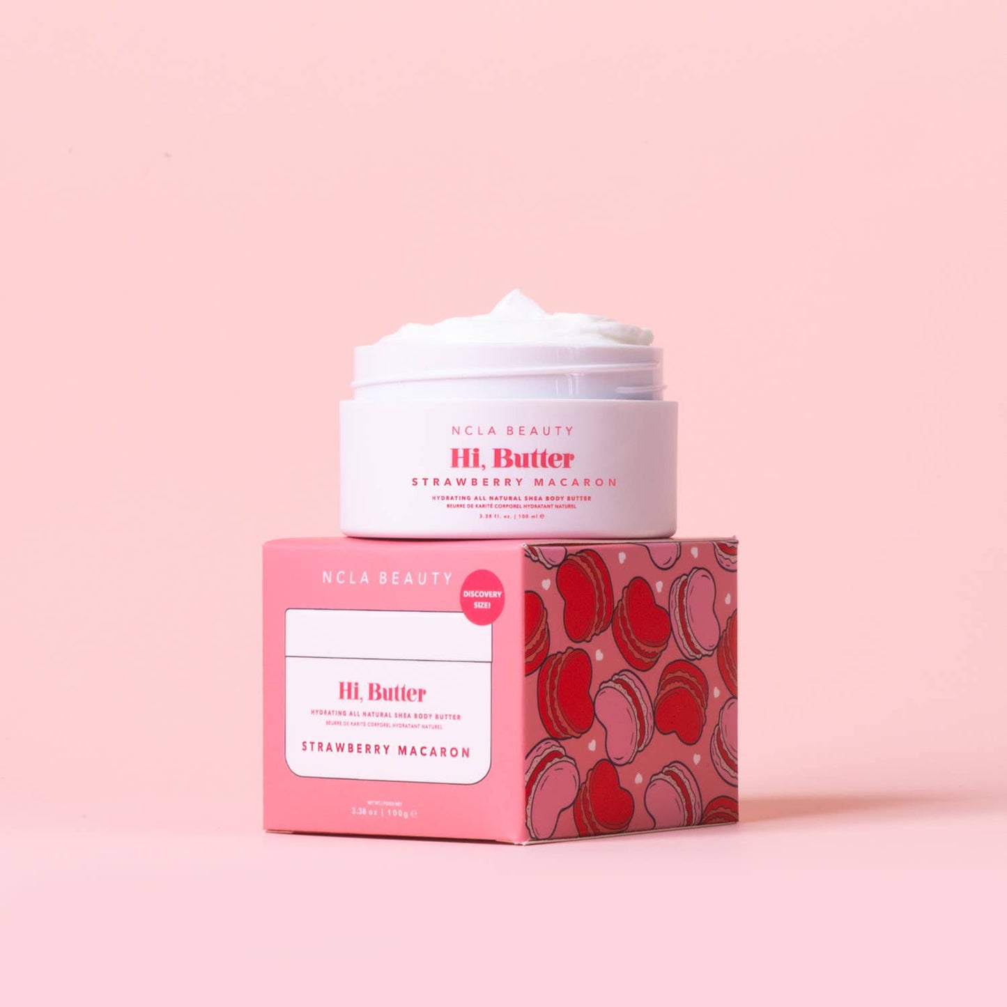 NCLA Beauty - Hi, Butter Body Butter - Strawberry Macaron Discovery Size