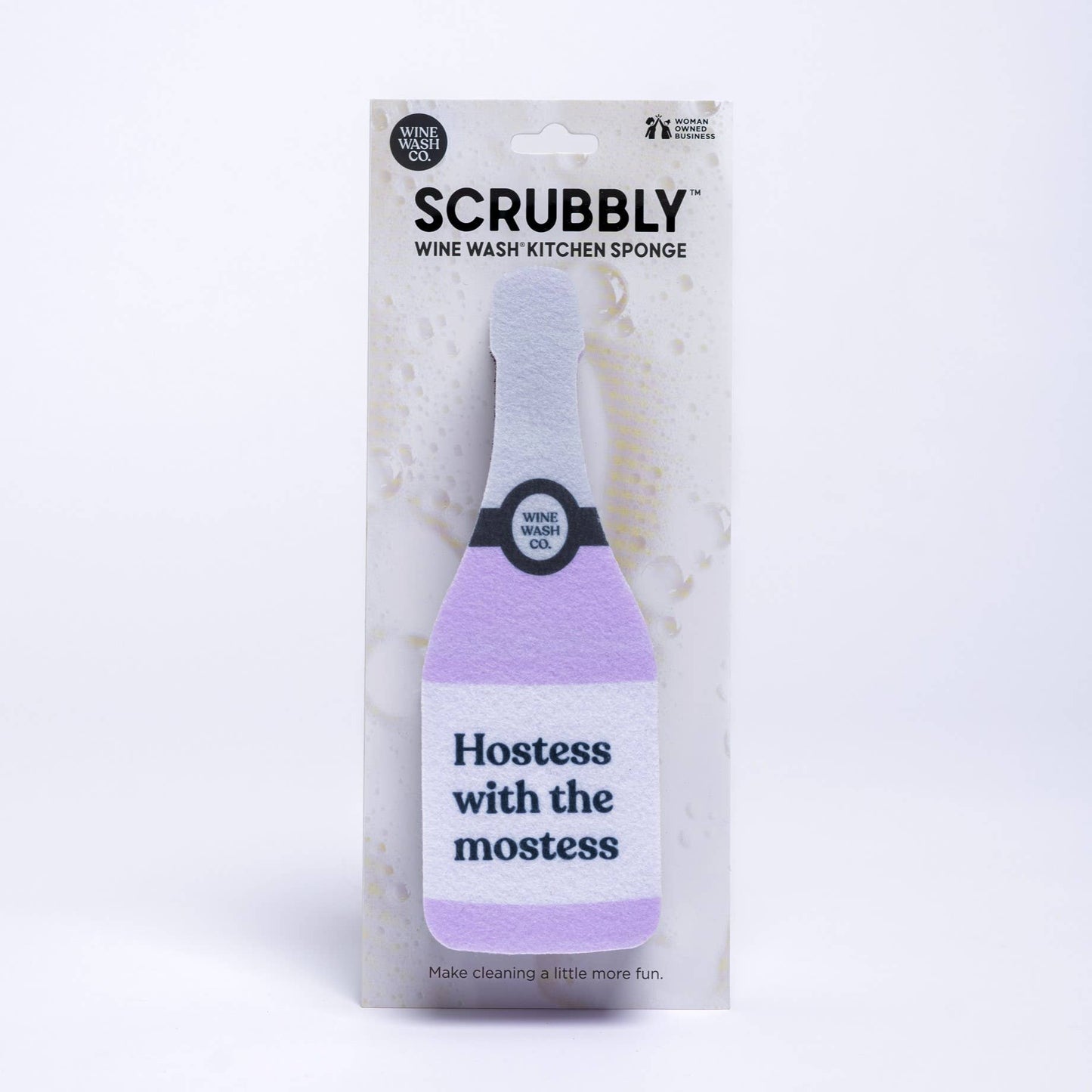 Wine Wash Co. - Scrubbly™ Sponge - Hostess