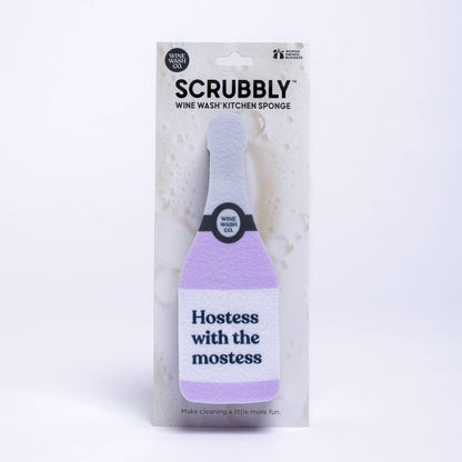 Wine Wash Co. - Scrubbly™ Sponge - Hostess