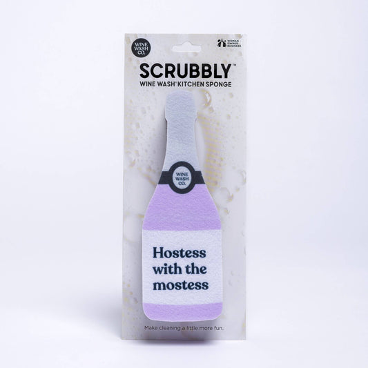 Wine Wash Co. - Scrubbly™ Sponge - Hostess