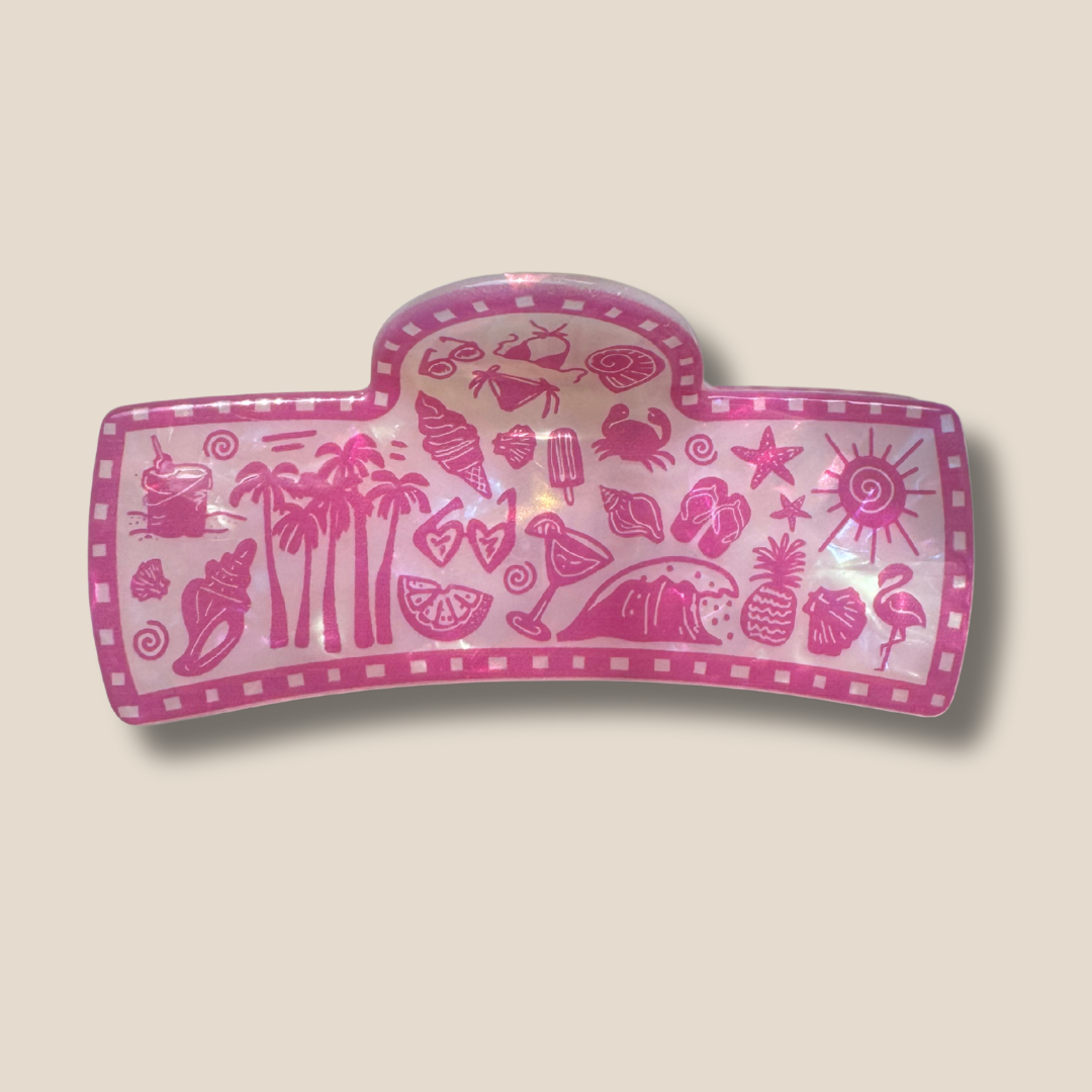 Ellipsis Goods - Beach Barbie Hair Claw