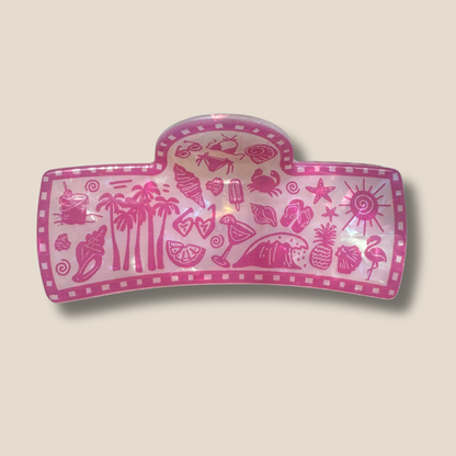 Ellipsis Goods - Beach Barbie Hair Claw
