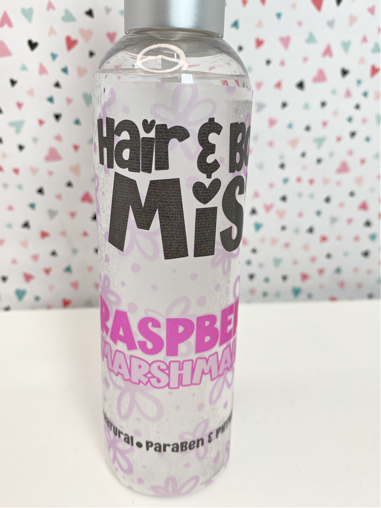 The Little Bubble - Raspberry Marshmallow Hair & Body Mist 