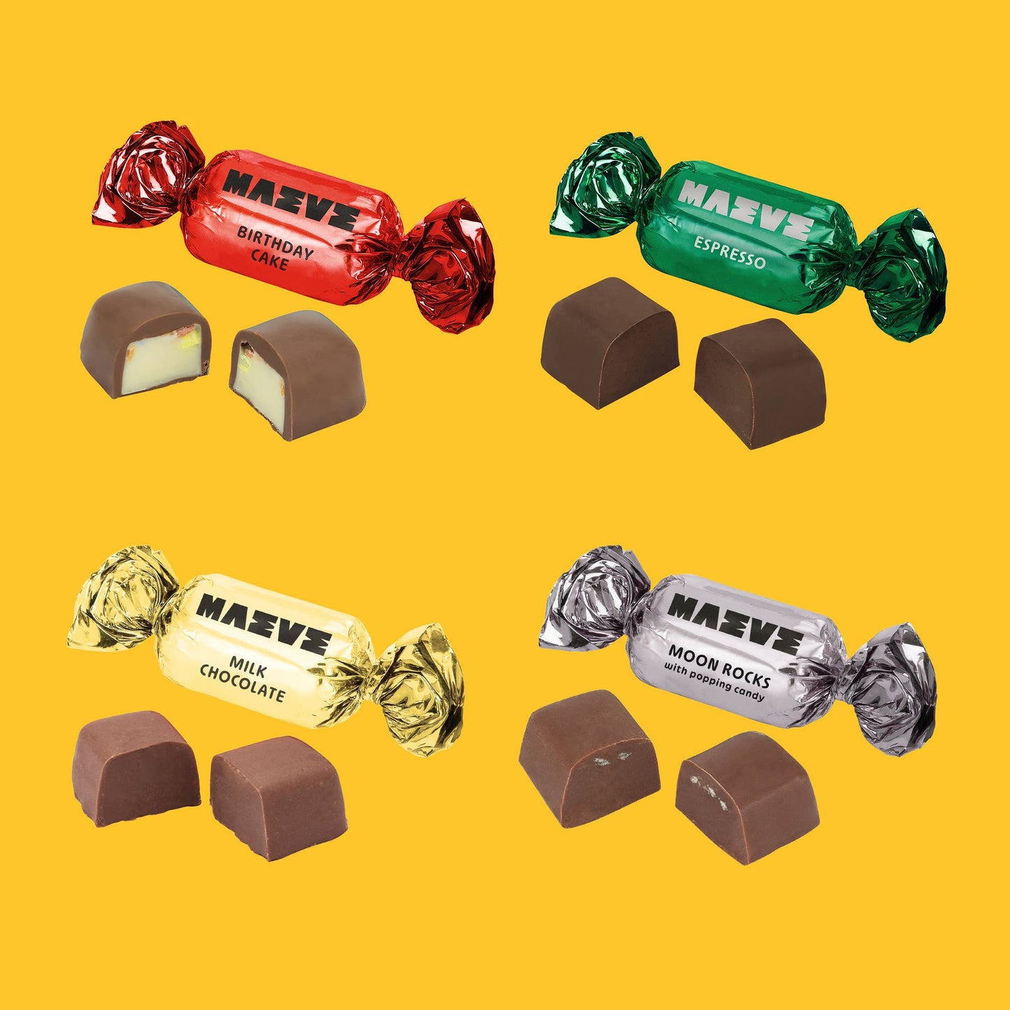 Seattle Chocolate Presents Maeve - NEW! Holiday - Cabin Fever Bonbon Box - 4oz