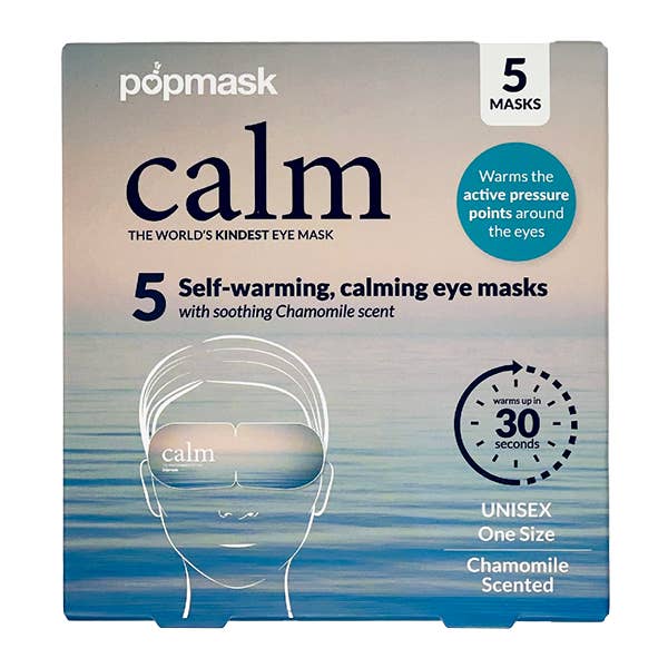 Calm Self-warming Chamomile Scented Sleep Masks