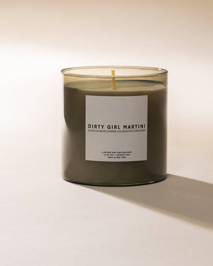 Poured New York - Dirty Girl Martini | Poured New York: 10 OZ Soy Coconut Wax Candle