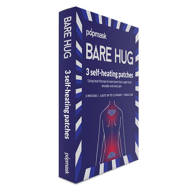 Bare Hug Muscle Self-Heating Patches – 3 Pack