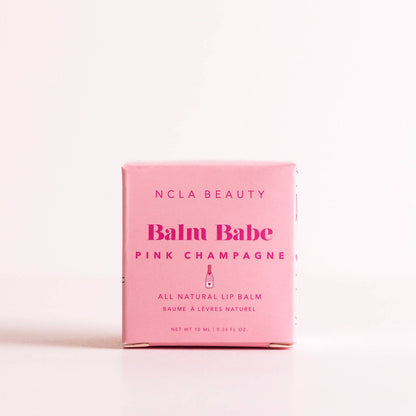 NCLA Beauty- Balm Babe Pink Champagne Lip Balm