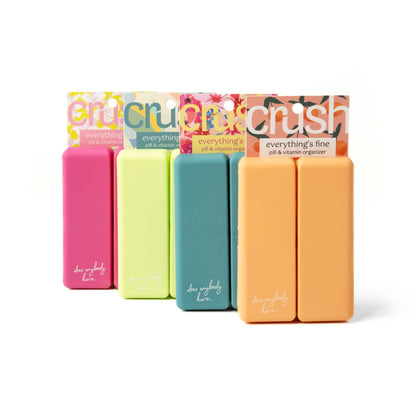 DM Merchandising - Crush Everything's Fine Pill & Vitamin Case