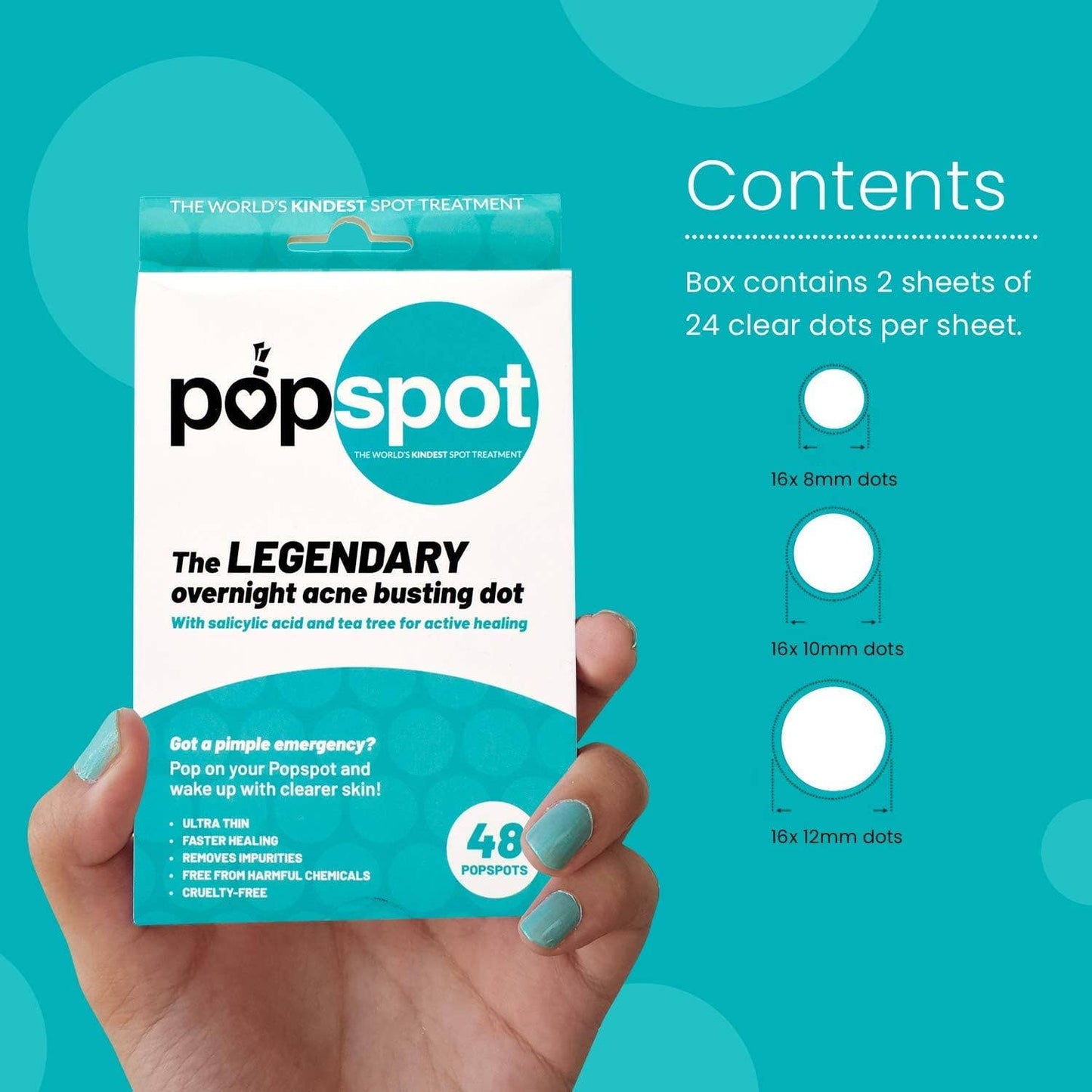 Popmask London - POPSPOT Super Invisible Pimple Patches