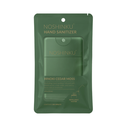 Noshinku - Limited Edition Refillable Hinoki Cedar Moss Hand Sanitizer